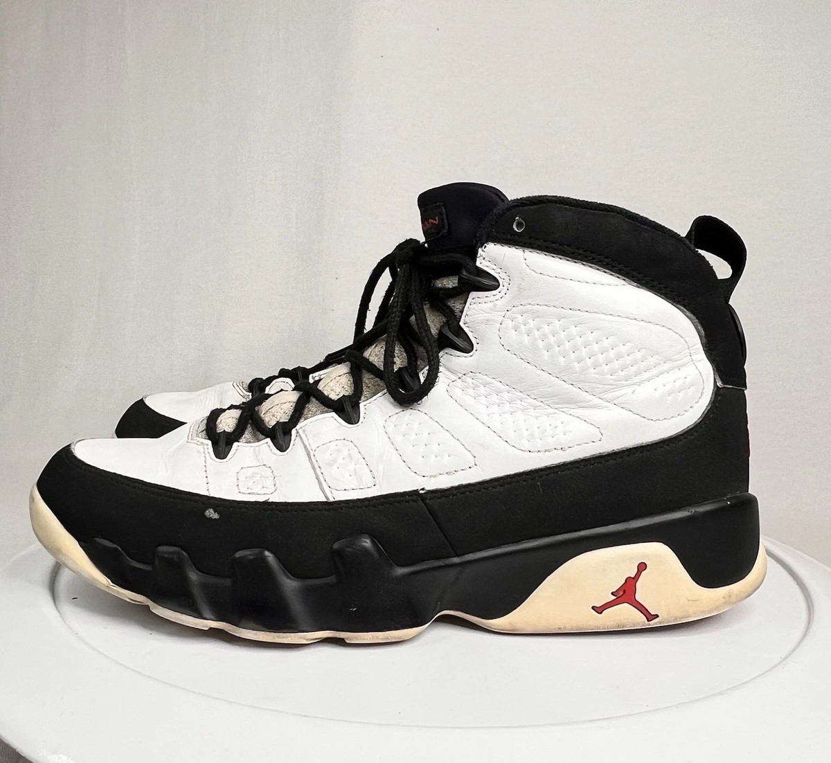 Jordan Air Jordan 9 白/黒 27.0 Nike MEN'S Air JORDAN 9 Retro White/True Red/Black SPACE JAM SIZE