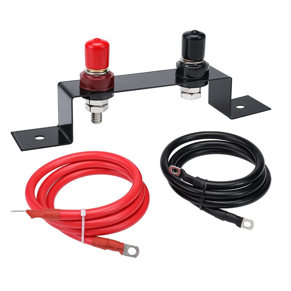 Battery Terminal Relocation Kit Battery Jump Post For Atv