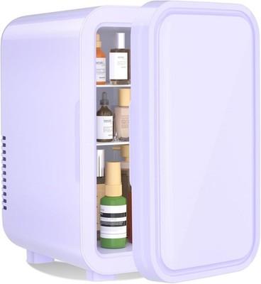 YASHE Mini Kühlschrank, 6 Liter/8 Dosen 220-240V AC/DC Tragbare Thermoelektrische Kühlbox R