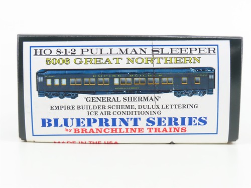 Escala HO Branchline 5006 GN Ferrocarril Dormitorio Coche de Pasajeros "General Sherman" Kit | Zustand: Used