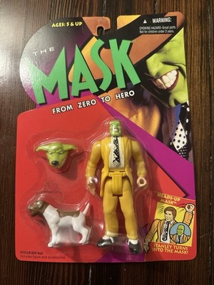 The Mask From Zero To Hero  Heads-Up Mask Action Figure Kenner.  T-34