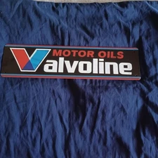 4" X 15-3/4" Metal Sign Wall Art Man Cave Garage Bar Gas Station Gas Valvoline