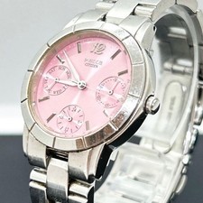 Citizen Wicca 6329-S004942 Pink Dial Day Date Watch