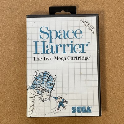 Space Harrier (Sega Masters System, SMS, 1987) Vintage, Complete
