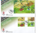 Hong Kong 香港 2008 FDC Beijing Olympic Equestrian in HK Stamps & S/S