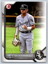 2022 Bowman Draft Erick Hernandez Rookie Chicago White Sox RC #BD-57