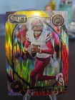 2024 Panini Select - Club Level Jayden Daniels #217 Red & Yellow Shock Prizm RC