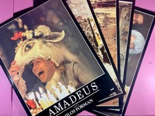 Milos FORMAN- Lot de 5 photographies d'exploitation du film AMADEUS - 40 x 60 cm