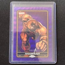 🍎PG 2025 TOPPS CHROME DEADPOOL PURPLE WAVE JUGGERNAUT /250