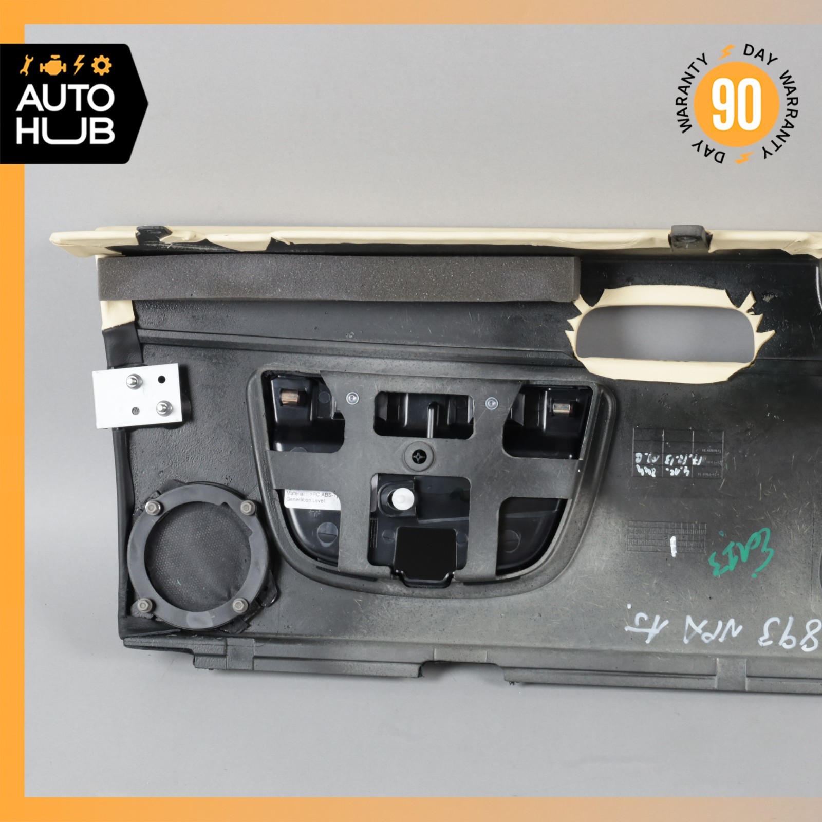14-18 Bentley Flying Spur Trunk Deck Shelf Package Trim Cover 4W0864714F OEM 40k