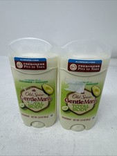 2 Old Spice GentleMan's Aluminum Free Cucumber Avocado TOTAL BODY Deodorant 3oz