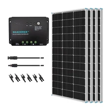 Renogy 400W Watt Mono Solar Panel Starter Kit 12V w/ Charge Controller