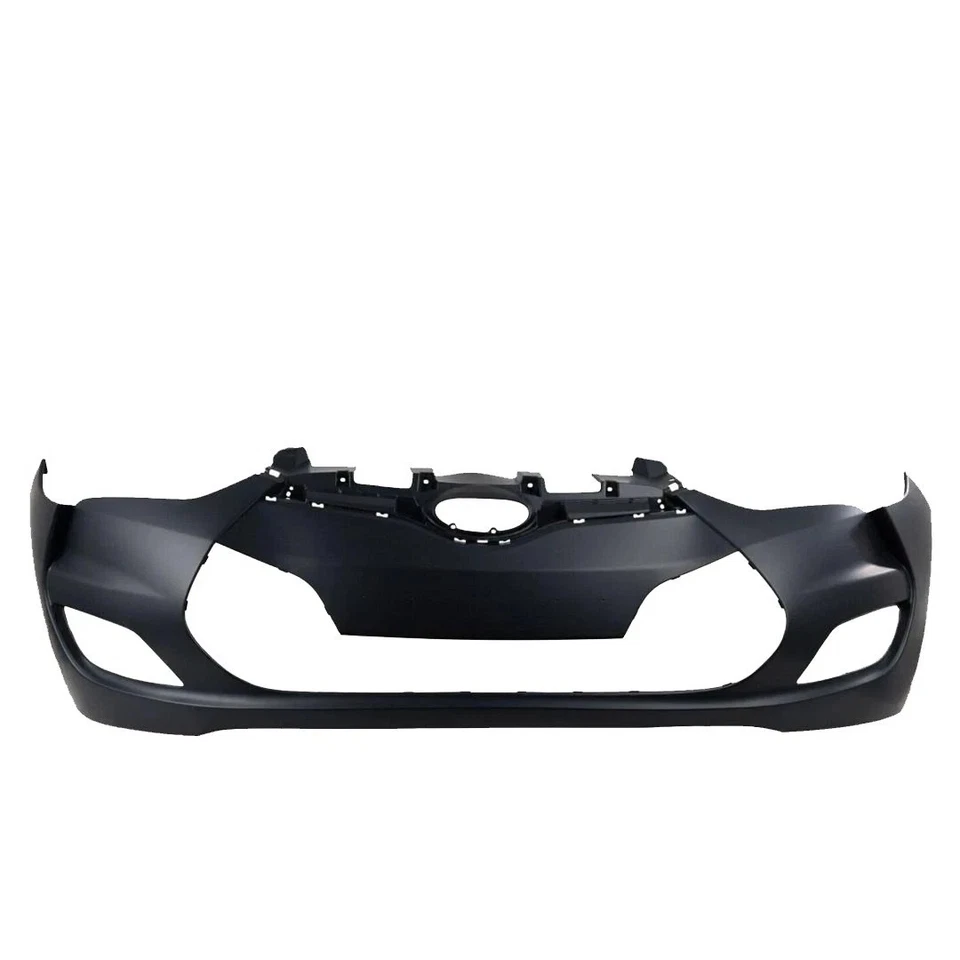 Front Bumper Cover Fascia & Fog Light Assembly For 2012-2017 Hyundai Veloster Foto 2 de 4