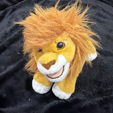 VINTAGE DISNEY LION KING SIMBA PLUSH ROARING HAND PUPPET 1993 BY MATTEL