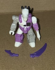 Hasbro Battle Beasts Series 3 Zealot Zebra #67 Working Fire Rub Broken Weapon