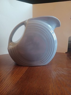 Vintage Fiestaware 1950s Gray Water Pitcher. No Chips Or Cracks.