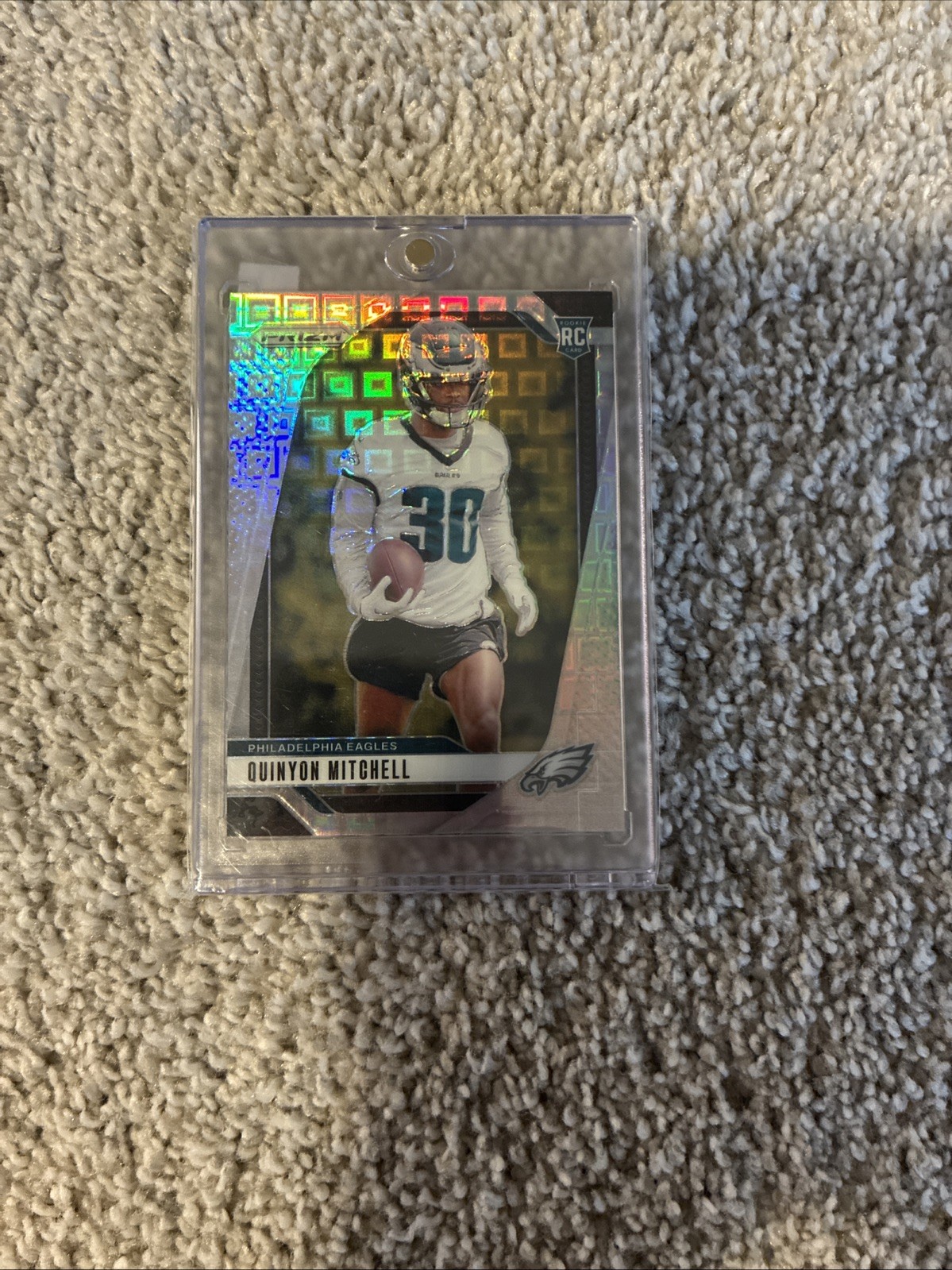 2024 Panini Prizm - Rookies Quinyon Mitchell #381 Pandora Prizm /400 (RC)