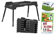 RV Sewer Hose Support, 15FT Heavy-Duty Camper Waste Hose Holder with 7 15 FT