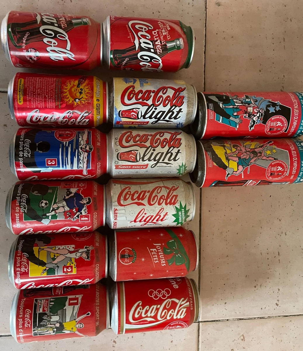 Grosse collection de 180 canettes Coca cola