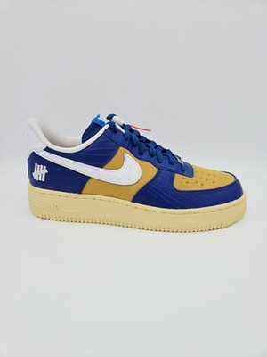 NIKE AIR FORCE 1 LOW SP Blue/White-Goldtone DM8462-400  Men's 8.5/Womens 10