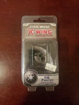 New - Star Wars X-Wing Miniatures Game - TIE Fighter Expansion Pack - Ages 14+