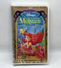 The Little Mermaid VHS Disney Video Tape Mast...