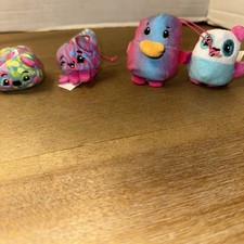 Pikmi Pops Lot Of 4 Mini Scented Beanbag Plush 2017 Moose Toys 2" Hangers