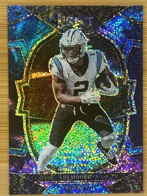 CASE HIT   2022 Panini Select - Concourse D.J. Moore #32 Cosmic Prizm Panthers