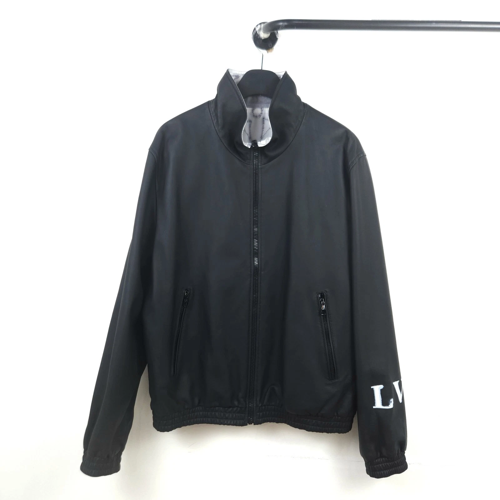 LOUIS VUITTON（LV） Giacca Louis Vuitton reversibile in pelle mista bicolore 8628 126421664