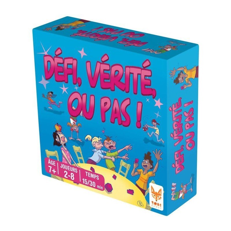 Jeu Défi ou Vérité Topi Games le cadeau d'anniversaire parfait dès 7 ans