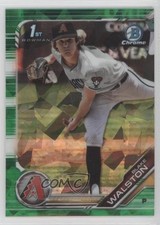2019 Bowman Chrome Draft Sapphire Edition Green /50 Blake Walston #BDC-12 r9d