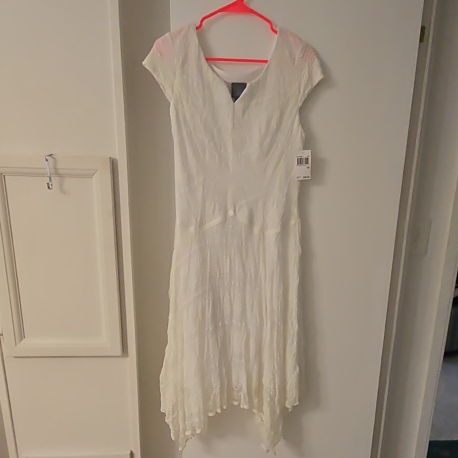 Rabbit Rabbit Rabbit Designs Floral Lace A-Line V-Neck Midi Dress 10