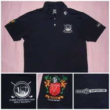 Dubai Construction Golf Society / 2019 Stafford Crane GR - FJ MENS polo Shirt. L