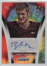 2014 Panini Prizm Auto Rookie Tie-Dye Prizm 21/25 Brett Smith #AR-BT Auto 0c3