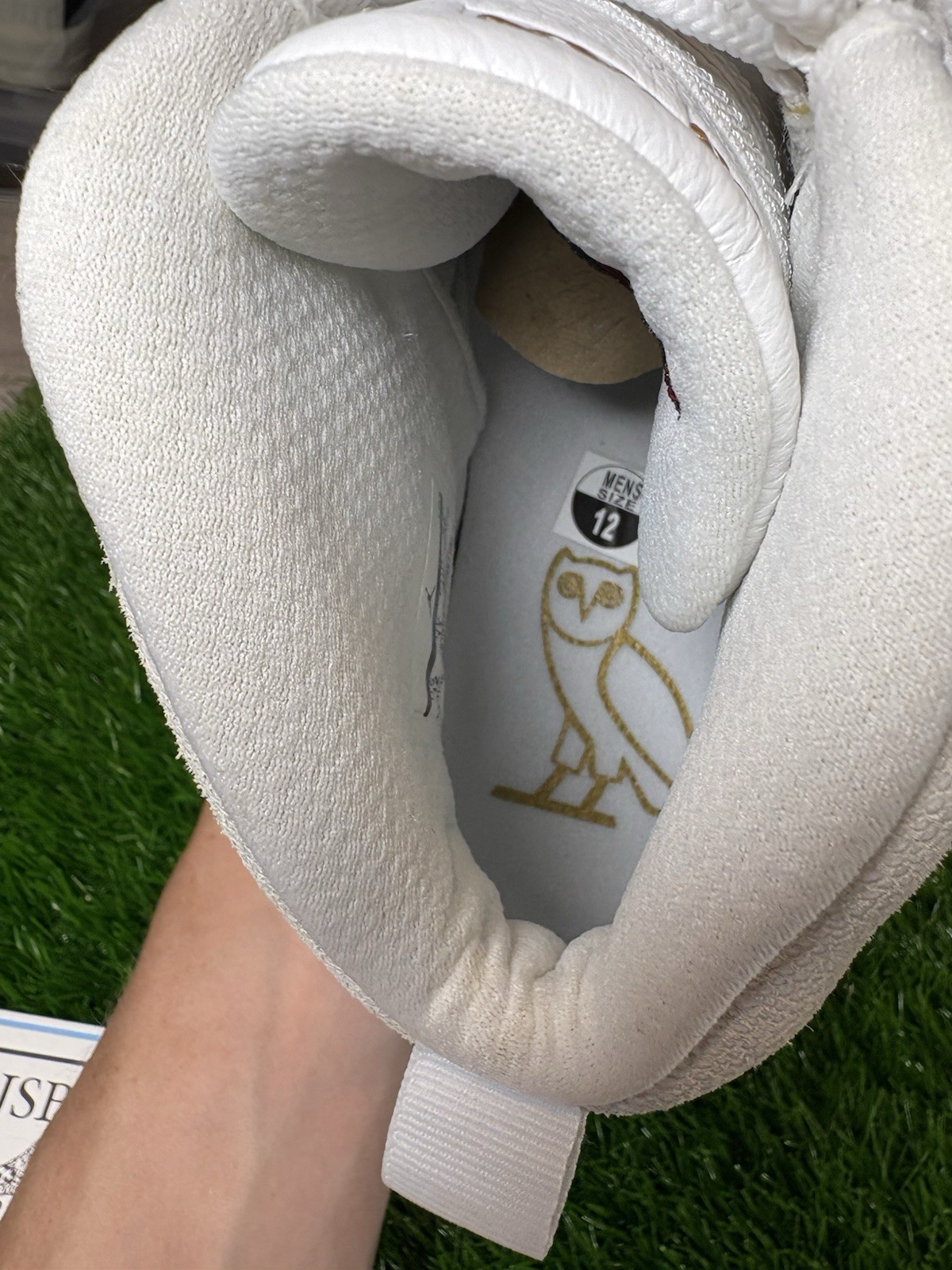 Size 12 - OVO x Air Jordan 10 Retro White 2015 Brand New Rare image 4