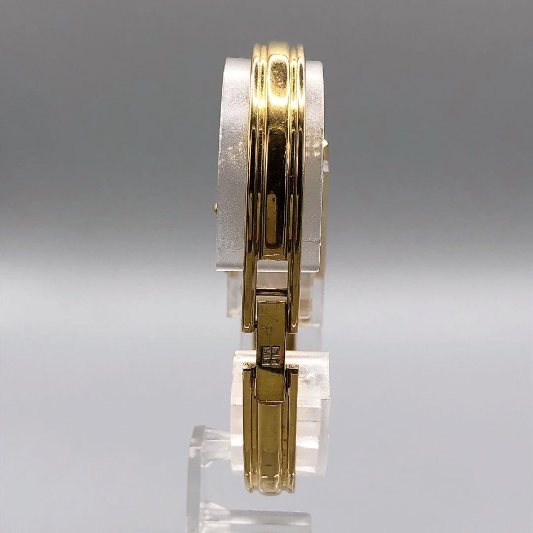 GIVENCHY Rectangular Quartz Watch 11x23mm Ivory B… - image 10