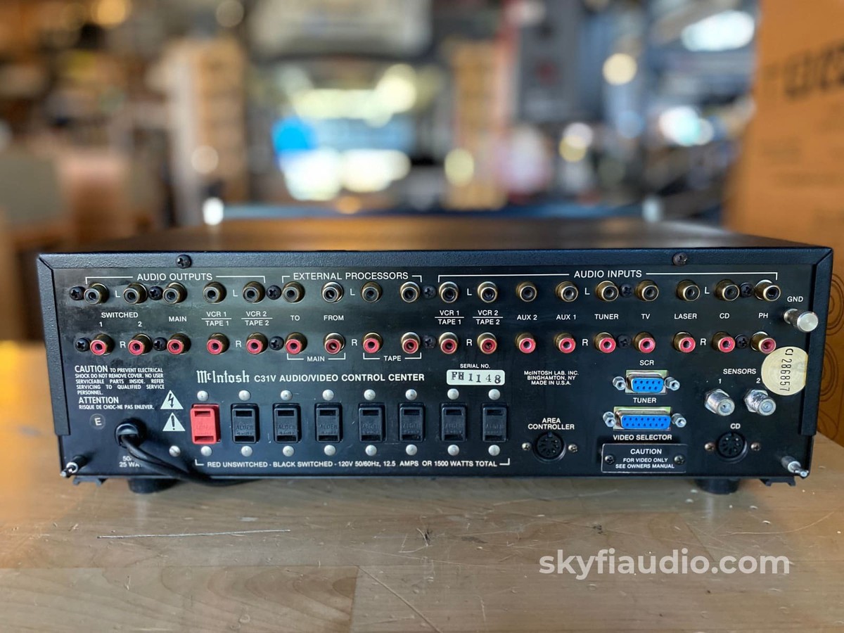 McIntosh C31V Vintage Full Featured Preamp w/Phono and Remote
