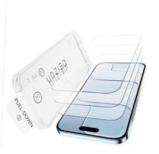 for iPhone AIR Screen Protector, 3-Pack 9H Tempered Glass, Easy Installation,