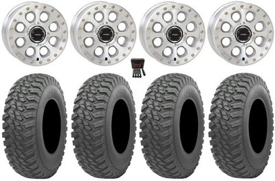 System 3 SB-7 15'' Wheels Mh (6+1) 30'' Mongrel SQ Tires Can-Am Defender