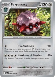 Forretress 140/182 Destined Rivals Uncommon