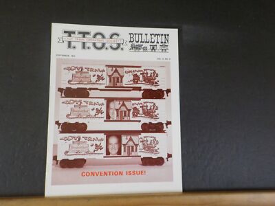 TTOS Bulletin Vol 8 #9 1973 September Toy Train Operating Society Convention Iss