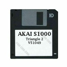 Akai S1000 Floppy Disk Triangle 2 V51049