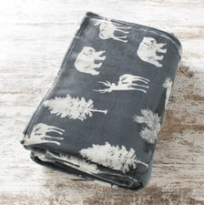 Mountain Ridge Plush Blanket