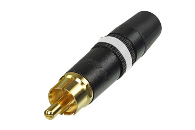 Rean Neutrik NYS373. Male RCA Phono Connector. Gold PRO HIFI Plug - Foto 3