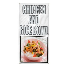 Vertical Vinyl Banner Multiple Sizes Outdoor Weatherproof Industrial Yard Signs