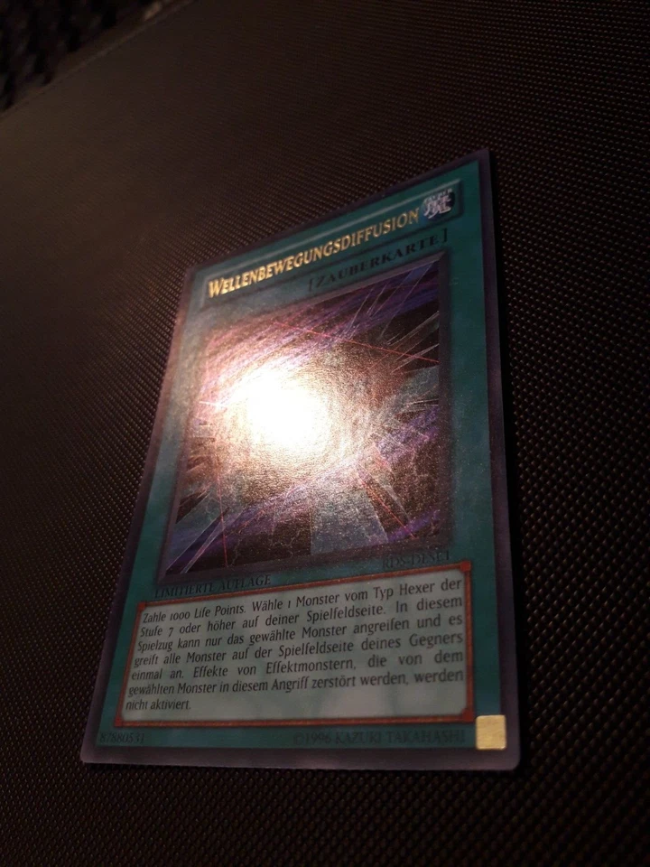 Yu-Gi-Oh! Wellenbewegungsdiffusion, RDS-DESE1, UR, Limitiert, NM/Back EX - Bild 3 von 4