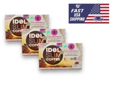3x IDOL SLIM Premium Instant Coffee Weight Control Resistance Burn Fat Diet Loss
