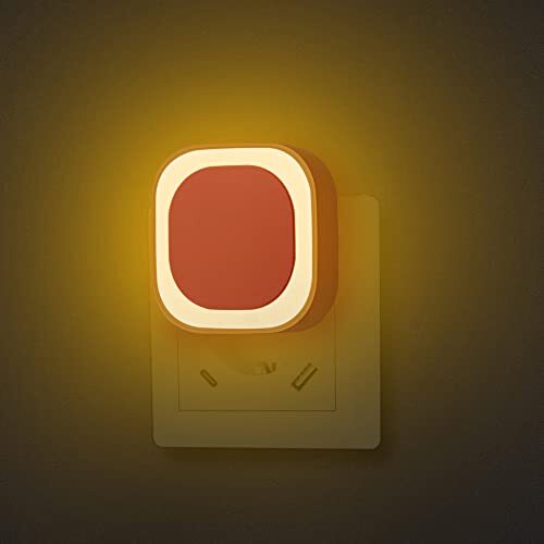 YUNLEX Presa di Luce Notturna con Sensore Crepuscolare, Luce Notturna (p9u)