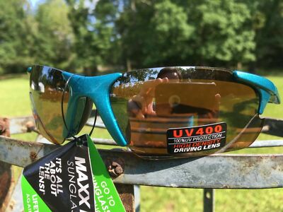 Maxx Storm Sunglasses Eyewear RAZE Peak HD High Definition Driving Golf