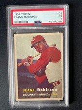 1957 Topps Baseball Frank Robinson ROOKIE #35 PSA 5 REDLEGS  HOF RC